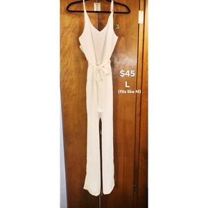 White Jumpsuit